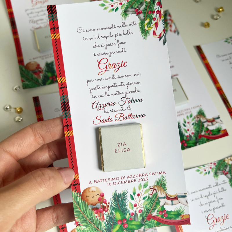 Cioccoposto - Natale Tartan