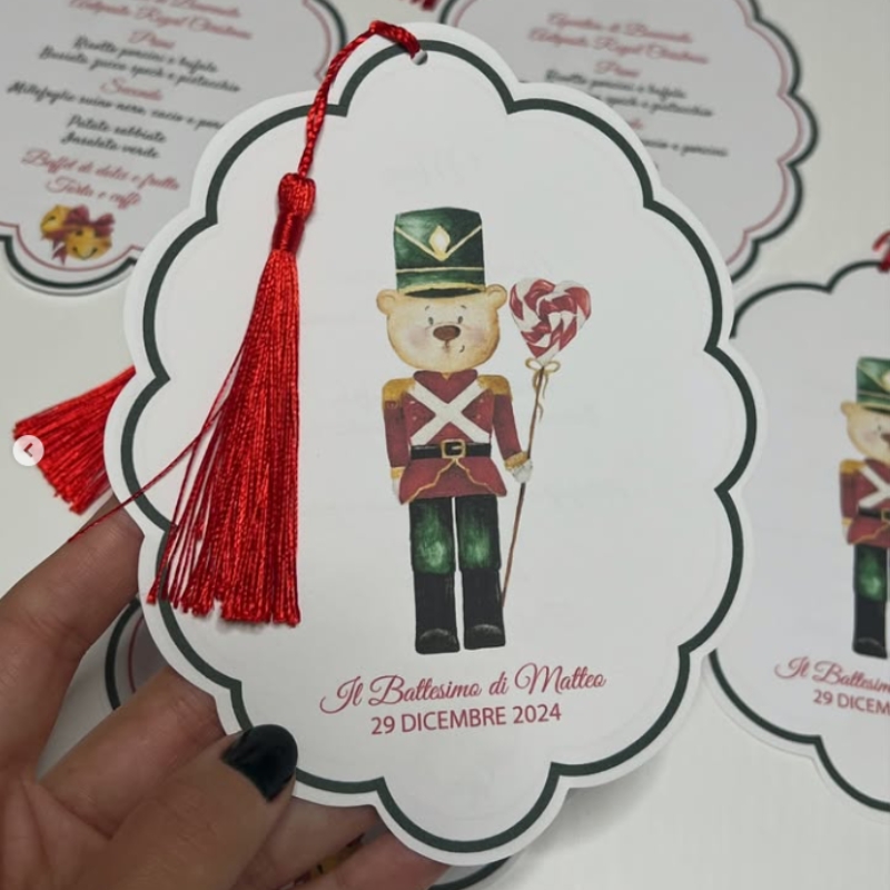 Menu con Nappina - Xmas - immagine 2