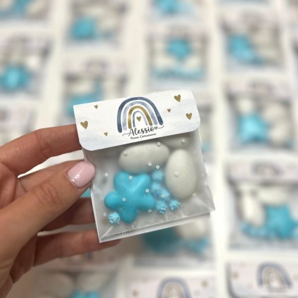 Cadeau Porta Confetti - Blue Rainbow