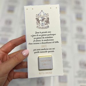 Cioccoposto Carousel Azzurro
