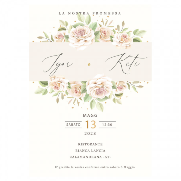Invito Promessa Elegance