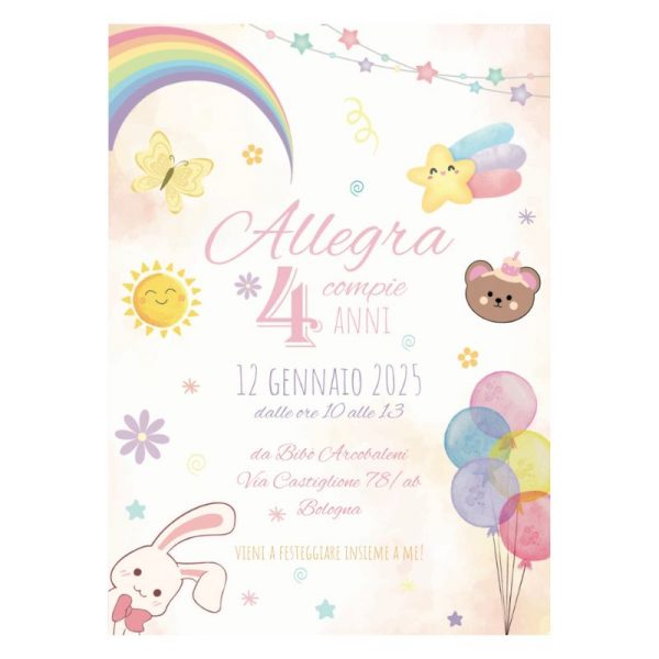 Invito - Sogni di Festa