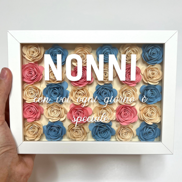 Shadow Box Floreale Nonni