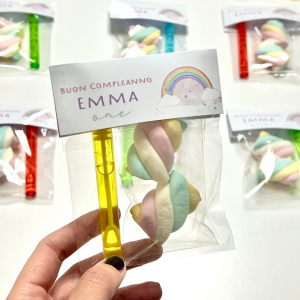 Cadeau Arcobaleno Mini bolle e Marshmallow
